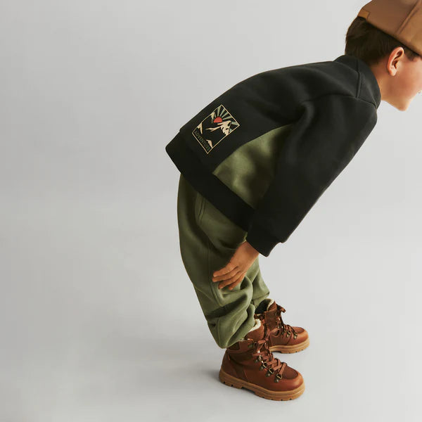 Wheat-Sweatpants Cruz-4119 dusty green