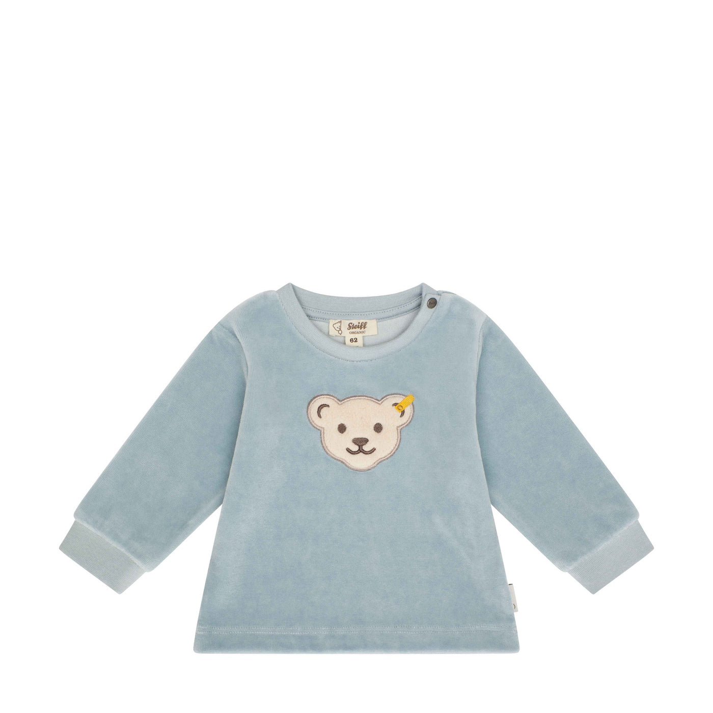 Steiff Sweatshirt GOTS blau