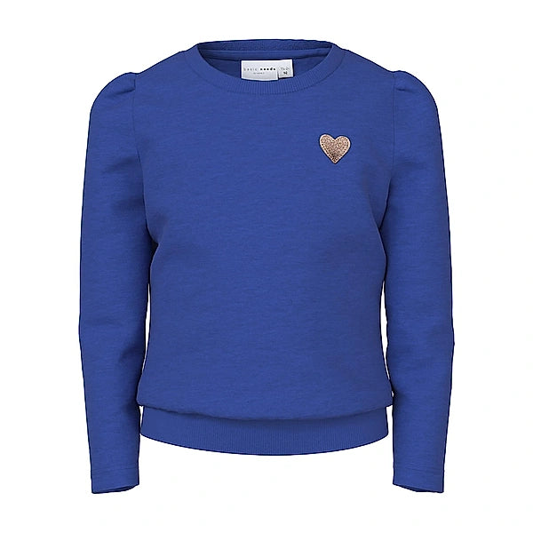 name it-NMFVIMA LS SWEAT BRU N1-Dazzling Blue