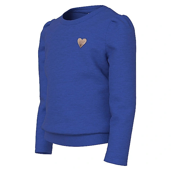 name it-NMFVIMA LS SWEAT BRU N1-Dazzling Blue