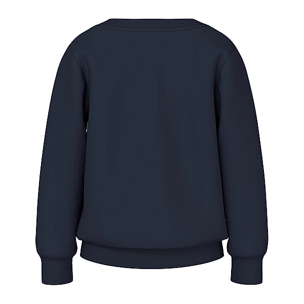 name it-NMMVILDAR LS SWEAT BRU R1-Bijou Blue