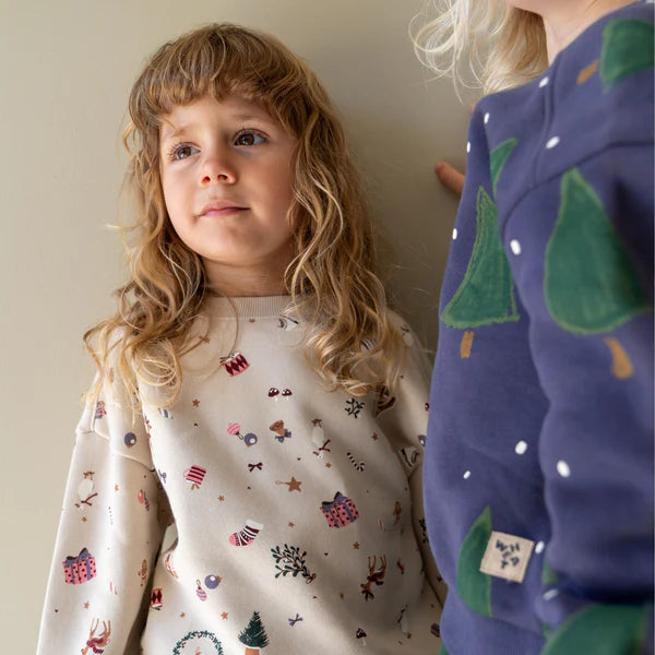 Wheat-Sweatshirt L/S Elliot Holidays