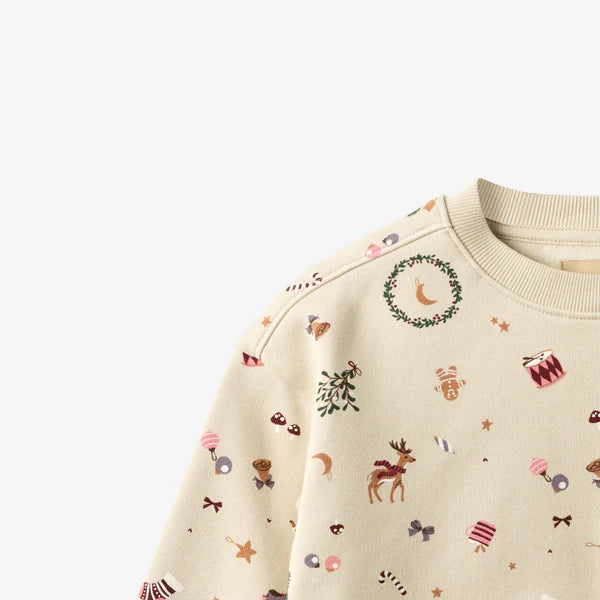 Wheat-Sweatshirt L/S Elliot Holidays
