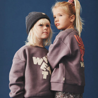 Wheat-Sweatshirt L/S Ellis-1035 purple stone