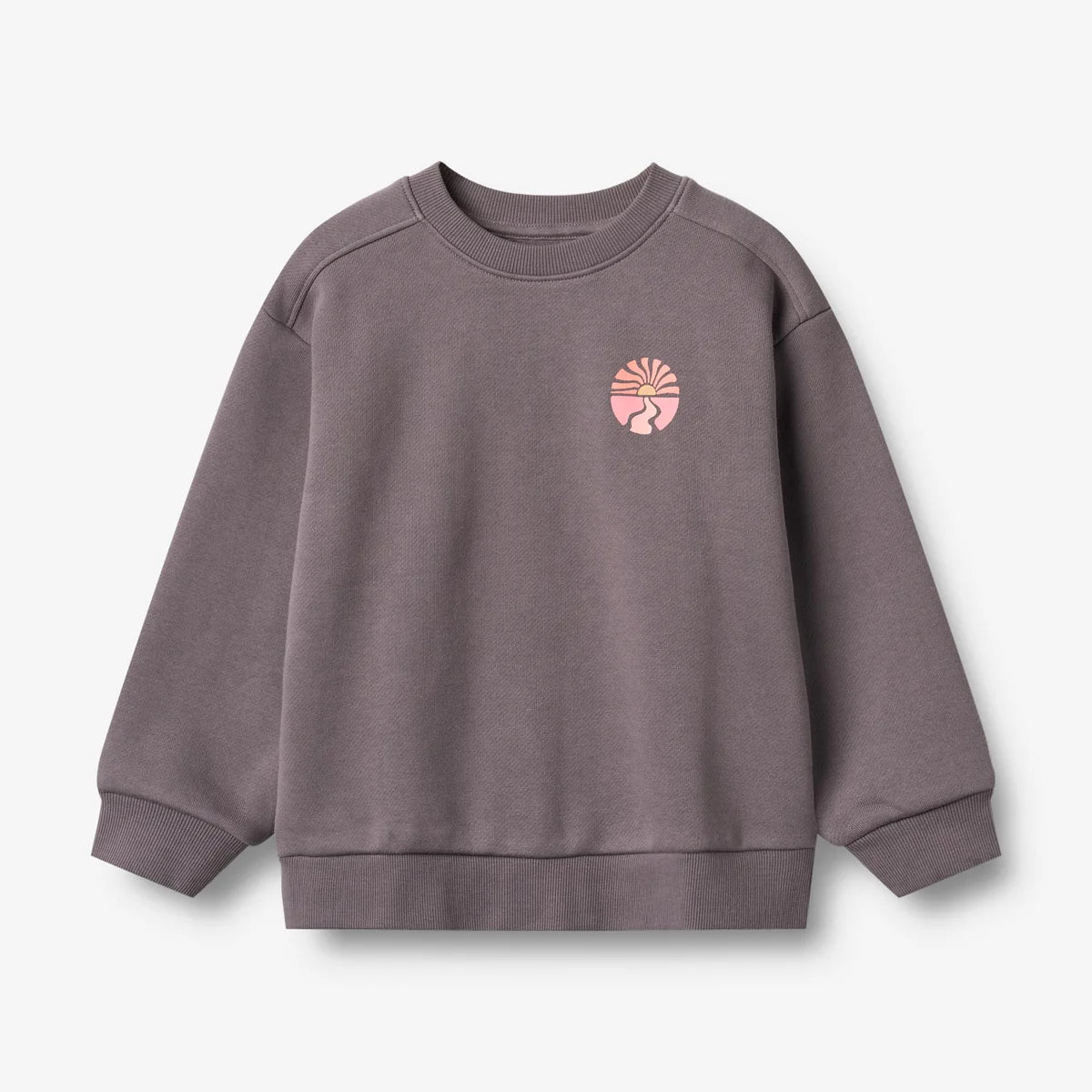 Wheat-Sweatshirt L/S Ellis-1035 purple stone
