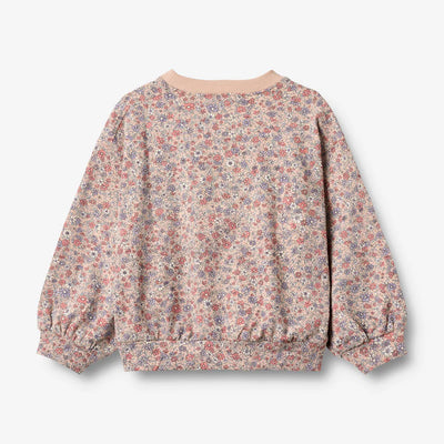 Wheat-Sweatshirt L/S Lia-2036 rose dust flowers