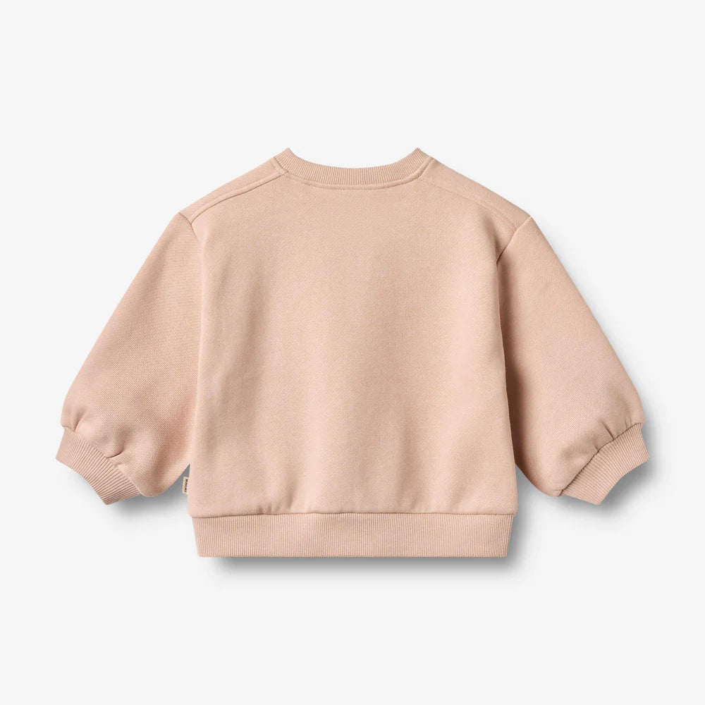 Wheat-Sweatshirt L/S embroidery Eliza-2032 rose dust