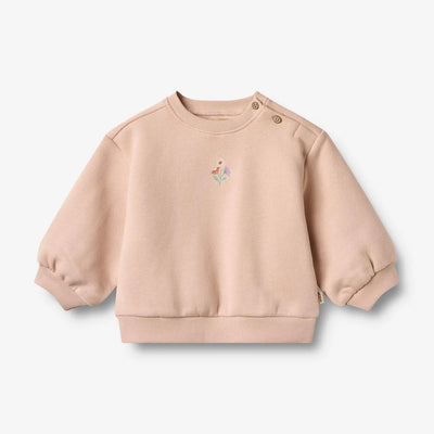 Wheat-Sweatshirt L/S embroidery Eliza-2032 rose dust