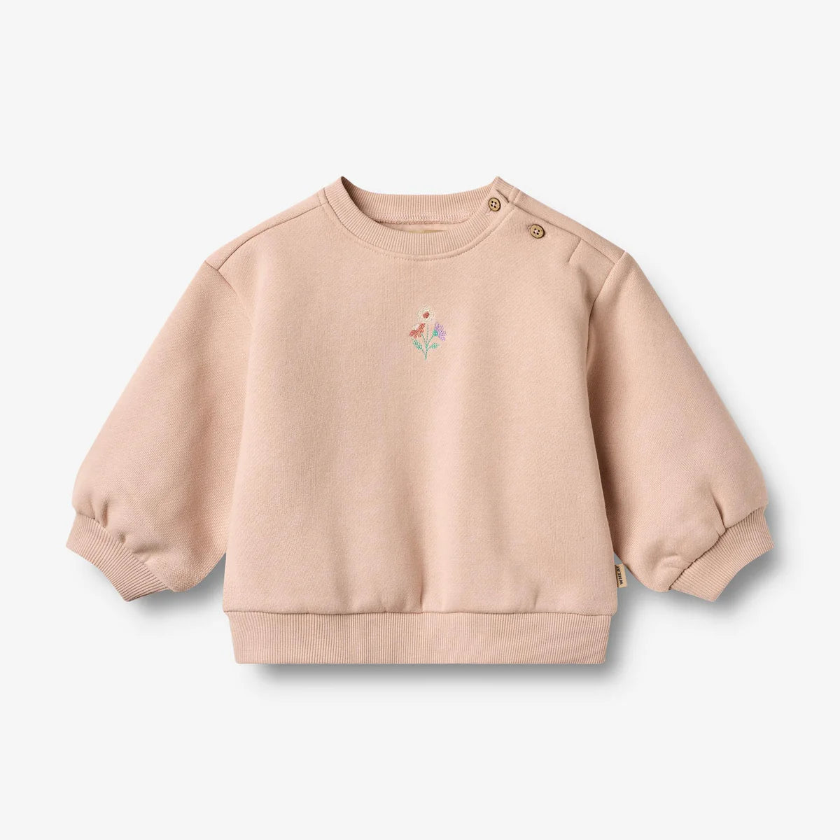 Wheat-Sweatshirt L/S embroidery Eliza-2032 rose dust