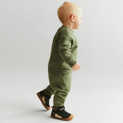 Wheat-Sweatshirt L/S Willi-4119 dusty green