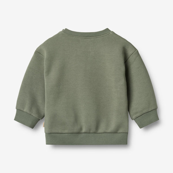 Wheat-Sweatshirt L/S Willi-4119 dusty green
