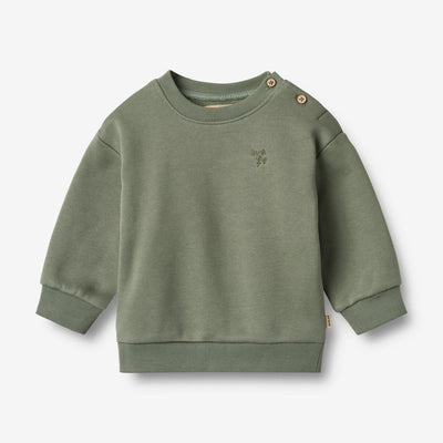 Wheat-Sweatshirt L/S Willi-4119 dusty green