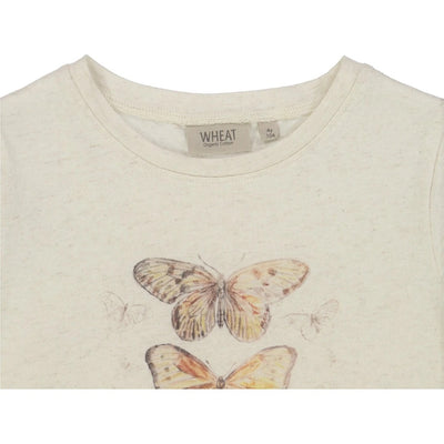 T-Shirt Schmetterling Moonlight Melange