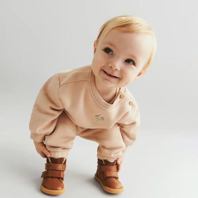 Wheat-Sweatshirt L/S embroidery Eliza-2032 rose dust