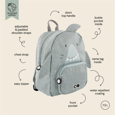 90-225 | Backpack - Mr. Shark