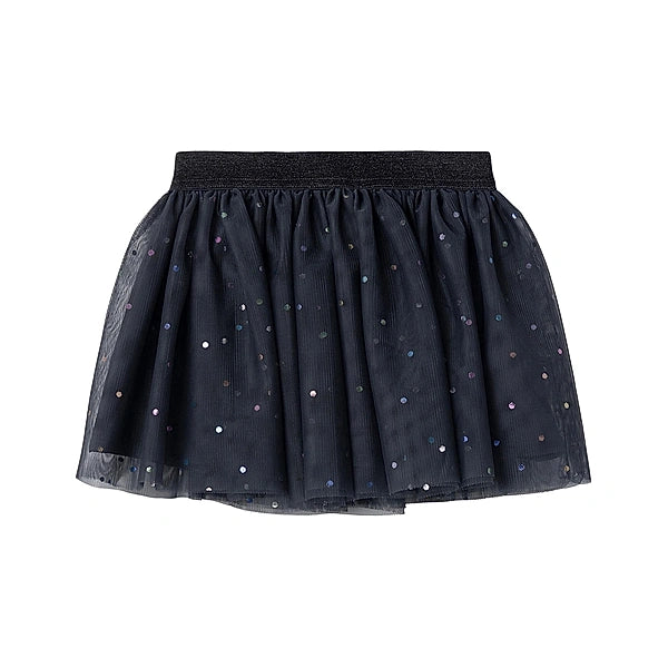 name it-NMFRASILLE TULLE SKIRT-India Ink