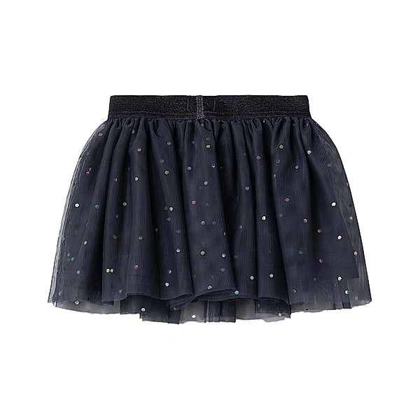 name it-NMFRASILLE TULLE SKIRT-India Ink