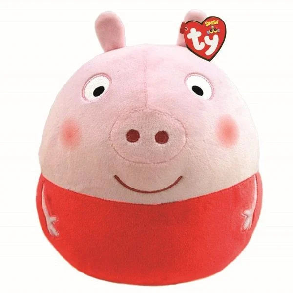 TY-Squishy Beanies- Peppy pig