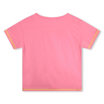 BILLIEBLUSH-KURZARM T-SHIRT-ROSE