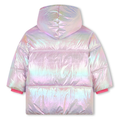 BILLIEBLUSH-PUFFER JACKET-Pink