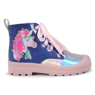 BILLIEBLUSH-ANKLE BOOTS-Blue