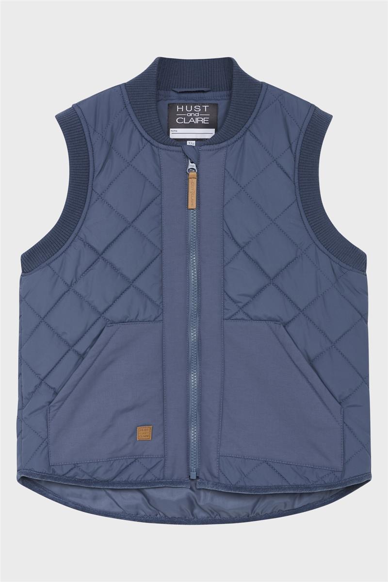Hust and Claire-HCEg- Gilet-Peony blue