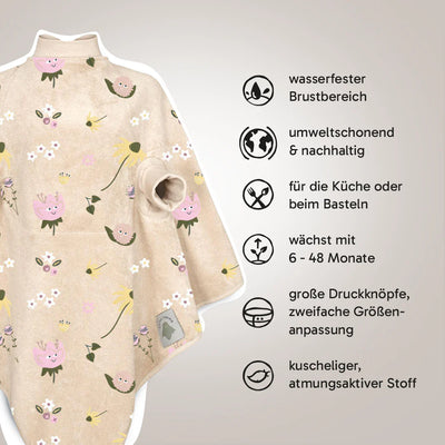 LIMITED EDITION “Boo“ Lätzchen – Wildflower
