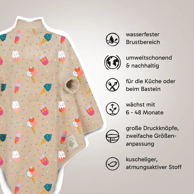 LIMITED EDITION “Boo“ Lätzchen – Ice Cream