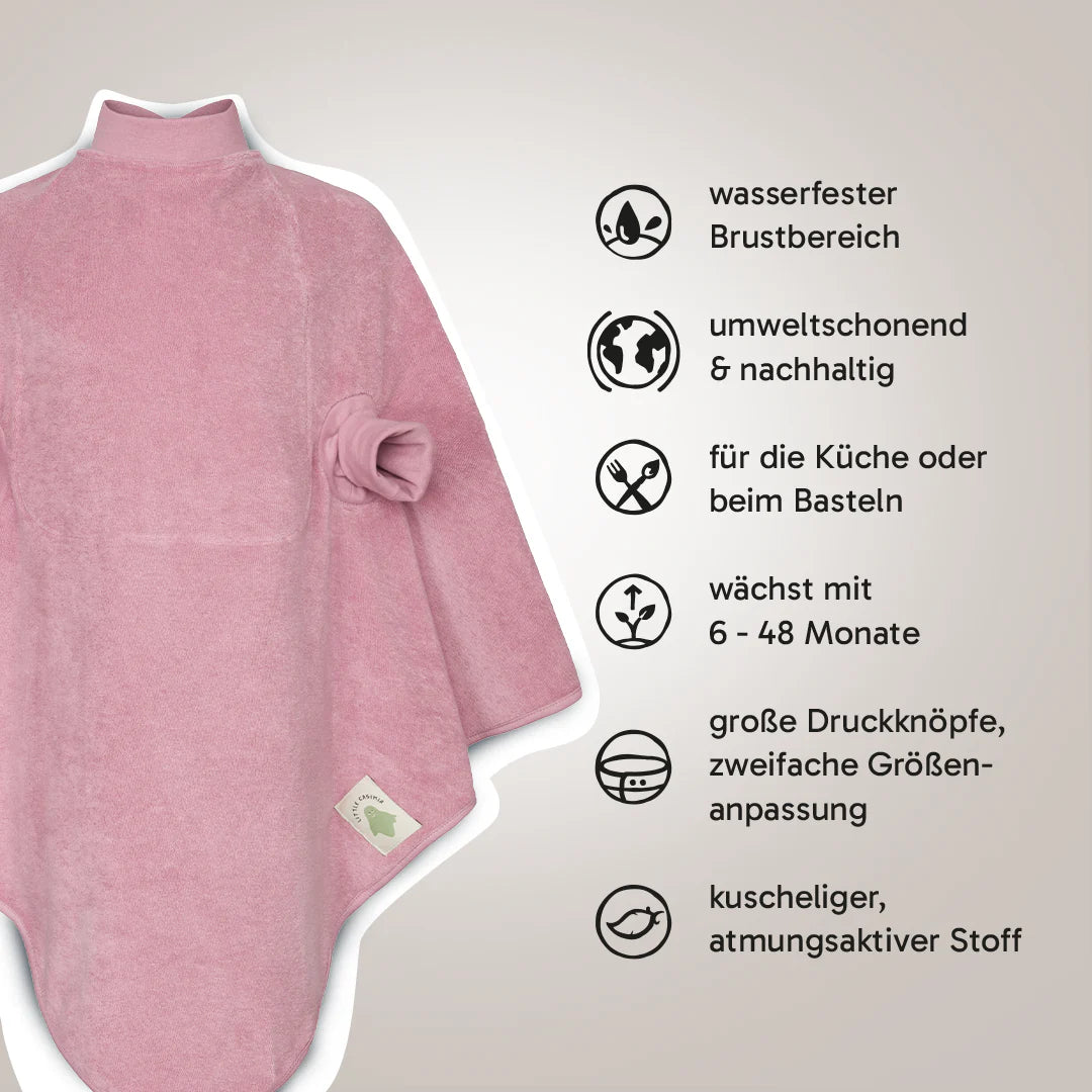 “Boo“ Lätzchen – Vintage Rosa