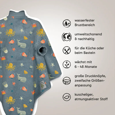 LIMITED EDITION “Boo“ Lätzchen – Ocean Animals