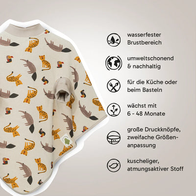LIMITED EDITION “Boo“ Lätzchen – Wildlife