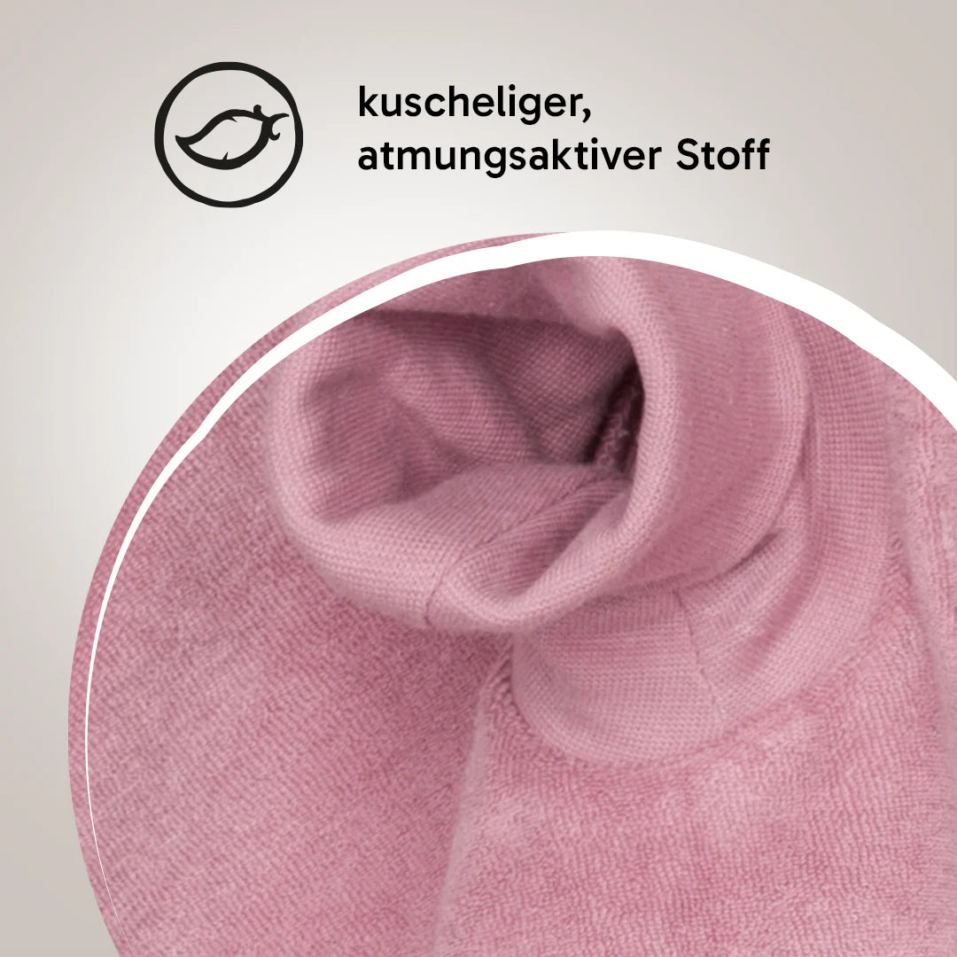 “Boo“ Lätzchen – Vintage Rosa