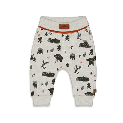 Feetje - Broek AOP - Adventure - Grijs melange - 56