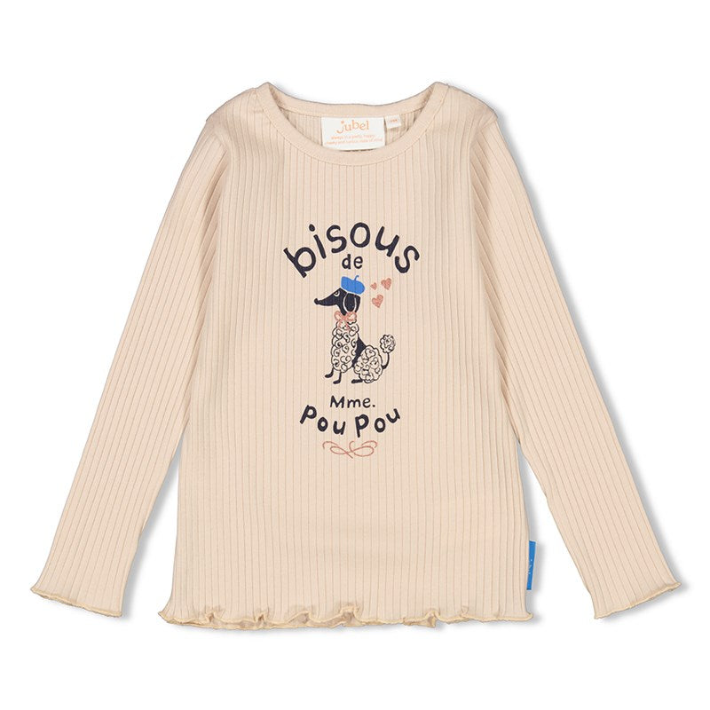 Jubel-Gerippte longsleeve - Amour Toujours-Kit