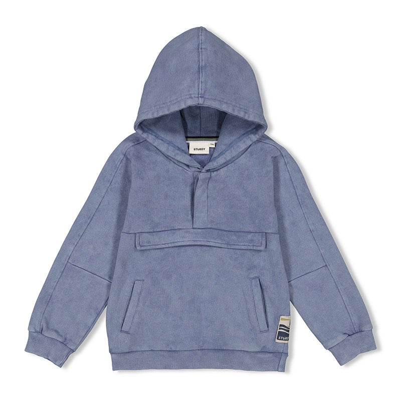 Sturdy-Hoody - Coastal Cool-Blau