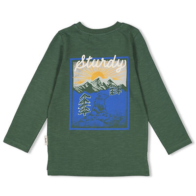 Sturdy-Longsleeve - Fun Days-Jade Grün