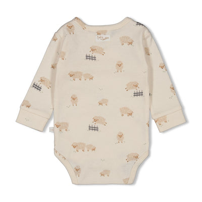 Feetje-Wickelbody AOP - Sleepy Sheepy