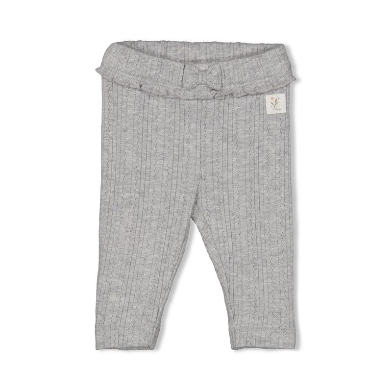 Feetje-Ajour geripptes Legging - Fields of Green