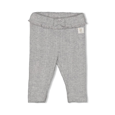 Feetje-Ajour geripptes Legging - Fields of Green