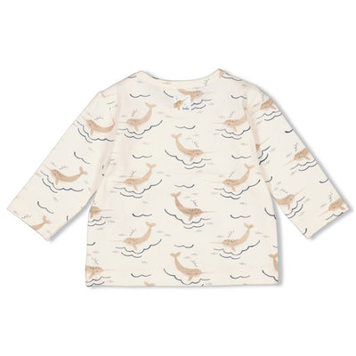 Feetje-Longsleeve AOP - Narwal