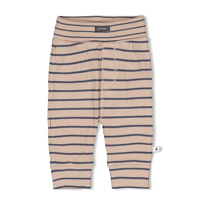 Feetje-Gerippte Hose Ringel - Narwal