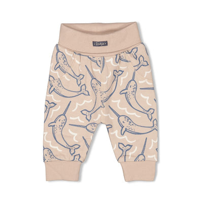 Feetje-Hose AOP - Narwal