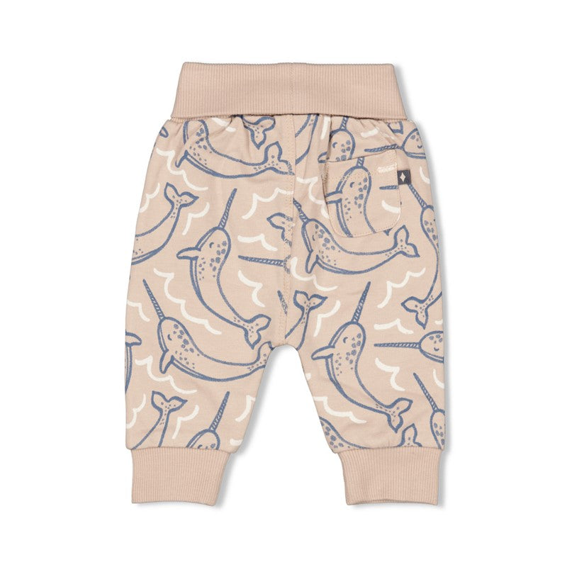Feetje-Hose AOP - Narwal