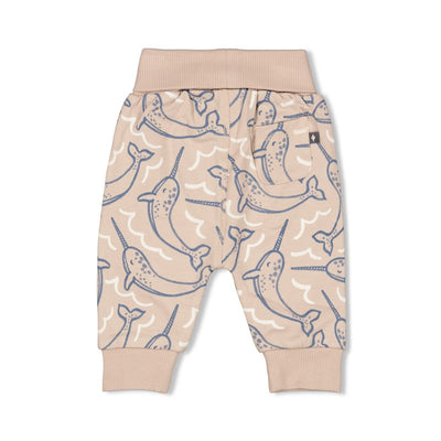Feetje-Hose AOP - Narwal