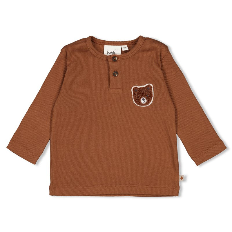 Feetje-Gerippte Longsleeve - Wild World