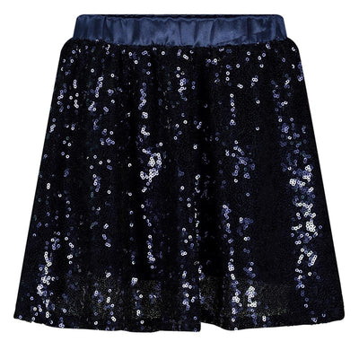 Jubel-Pailetten Rock - Wild Soul-Indigo
