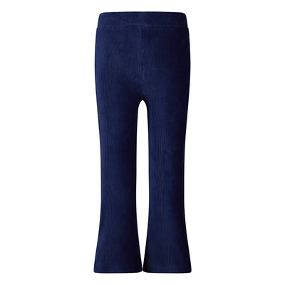 Jubel-Gerippte Schlaghose Samt - Wild Soul-Indigo