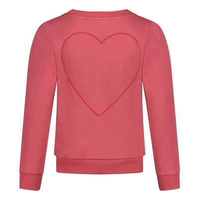 Jubel-Sweater - Queen Of Hearts-Rosa