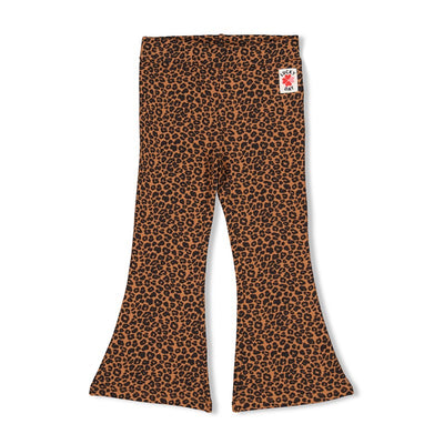 Jubel-Schlaghose AOP - Queen Of Hearts-Braun