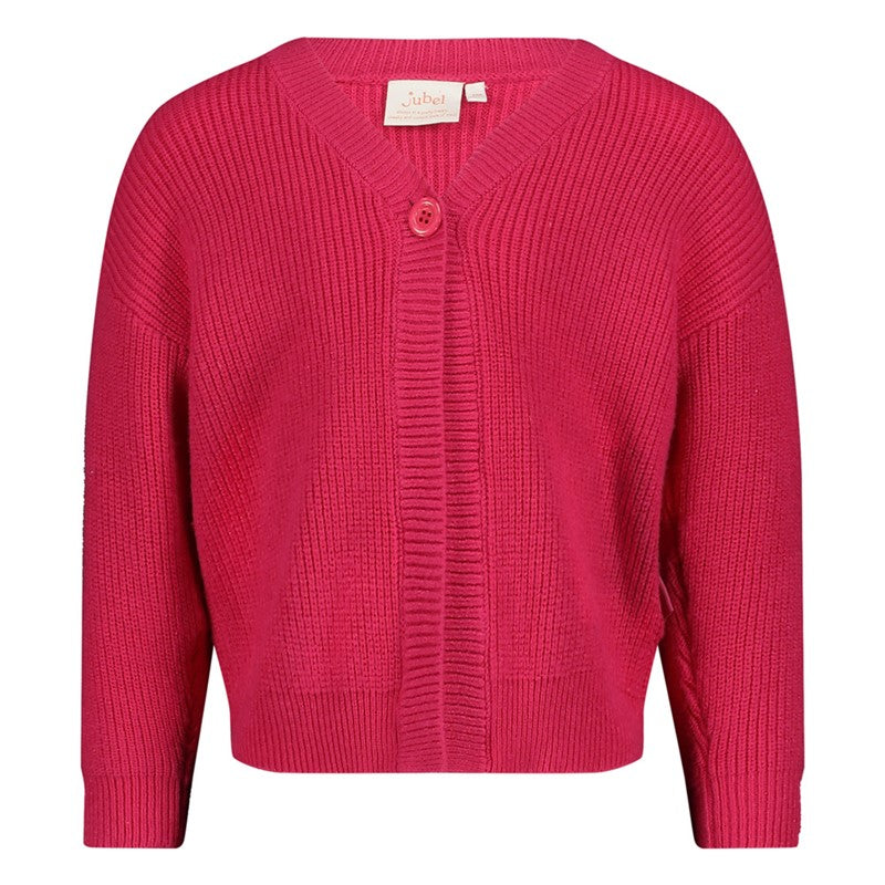 Jubel-Strickjacke - Shine Bright-Rosa